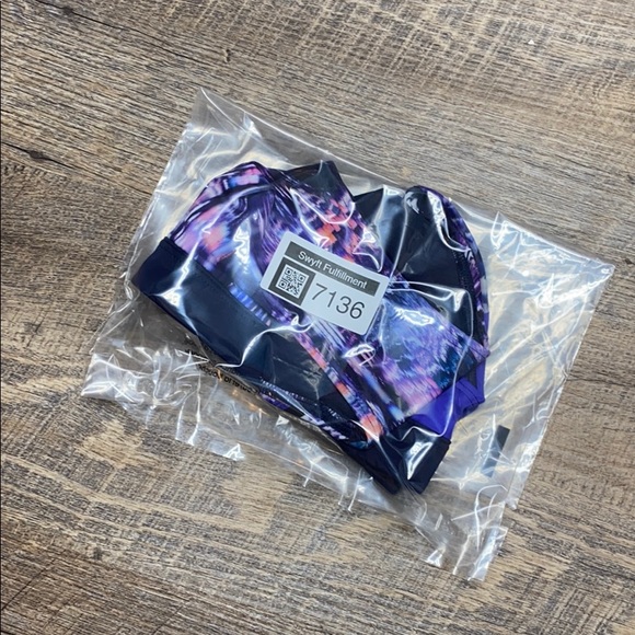 NWT Athleta Colorblock Tri-ssential Bottom Purple - Picture 11 of 11